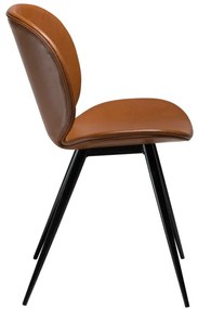 Hnedá koženková stolička DAN-FORM Denmark Cloud