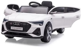 Elektrické autíčko Audi E-Tron Sportback biele