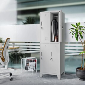 Pracovná šatníková skriňa BHP BARTEK 2 Plus 559 x 1720 x 450 mm