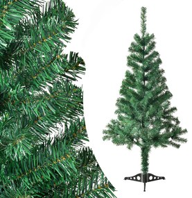 Juskys Umelý vianočný stromček - 120 cm, so stojanom, zelený