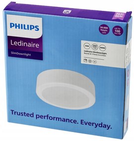 PHILIPS LED okrúhle prisadené svietidlo 19W - 2000lm - 4000K - biele