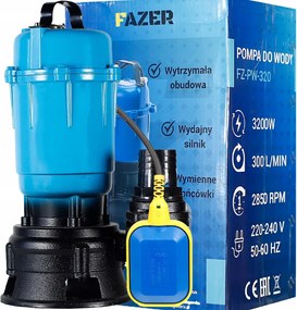 Čerpadlo Na Špinavú Vodu S Čistou Žumpou A Drvičom 3200 W, Plovák