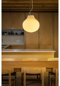 FARO 28301 - Luster na lanku ISABELLE 1xE27/15W/230V pr. 40 cm biela