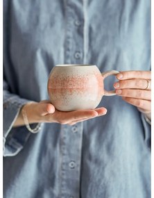 Oranžový hrnček z kameniny 410 ml Paula – Bloomingville