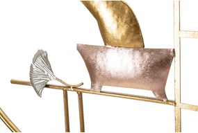 Kovová nástenná dekorácia 91,5x63 cm Nippon – Mauro Ferretti