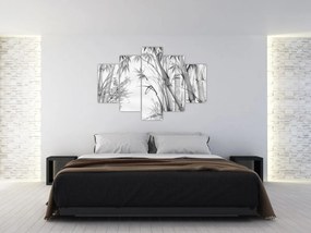 Obraz - Bambusový les (150x105 cm)