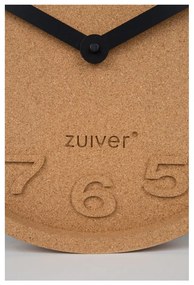 Korkové nástenné hodiny Zuiver Cork, ø 31 cm