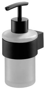 BISK Erga Futura, dávkovač mydla, čierna matná, ERG-02953