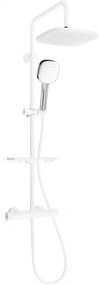 Mexen KT33 sprchový set s termostatickou batériou Kai, biela-chrómová, 771503393-21