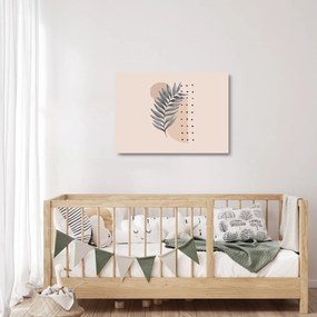 Sklenený obraz - Ilustrovaný list N⁰2 (70x50 cm)