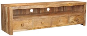 furniture-nabytek.cz - TV stolík masív z dreva mango 160x50x45