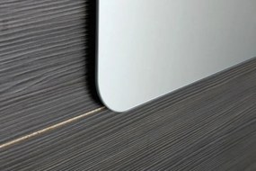 Sapho Sapho, ISHAPE Zrkadlo 1200x600mm, zaoblené rohy, bez uchytenia, AG612
