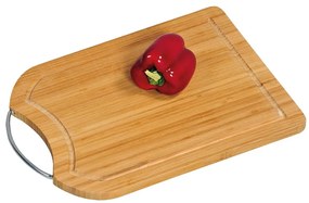 Kesper 58380 Bambusová doštička s rukoväťou, 37 x 26 x 1,6 cm