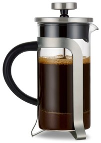 Kanvica french press 300 ml, 2 šálky, strieborná