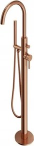 Voľne Stojaca Podlahová Vaňová Batéria, Medená