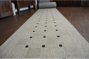Behúň FLOORLUX SIZAL 20079 strieborno/čierny