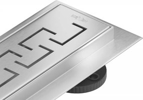 Mexen Flat 360° M15 rotačný líniový odtok 90 cm, inox - 1024090-40