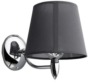 Sapho Sapho, HANBO nástenné svietidlo E27, 60W, 230V, chróm, AU526