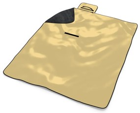 Sablio Plážová deka Žltá vegas: 200x140 cm