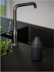 Čierny silikónový dávkovač mydla 300 ml Singles – Zone