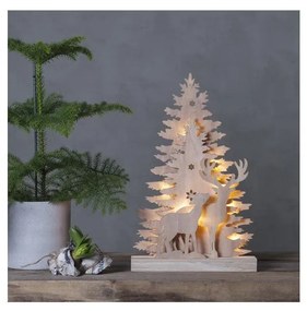 Eglo Eglo 410416 - LED Vianočná dekorácia FAUNA 10xLED/0,03W/2xAA EG410416