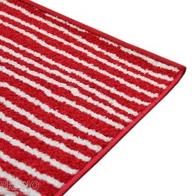 Oriental Weavers, Kusový koberec Lotto 562 FM6 R, 100x150, červená, chodba / predsieň