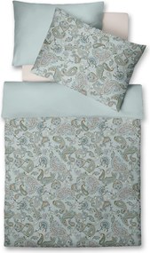 XXXLutz POSTEĽNÁ BIELIZEŇ, makosatén, tyrkysová, svetloružová, hrdzavá, pastelová modrá, 140/200 cm Fleuresse - Obliečky & plachty - 003273009903