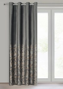 ZATEMŇOVACÍ ZÁVES NA KRÚŽKOCH TORI 140X250 CM VZOROVANÁ