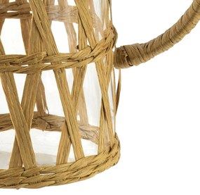 Skleněný džbánek s opletením BOHO 1,1 L transparentní