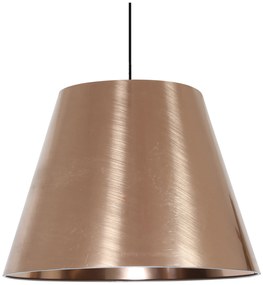 CLX Moderné závesné osvetlenie CORTONA, 1xE27, 60W, medené