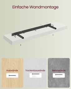 Nástenná polica LWS028WE01