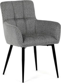 Jedálenská stolička sivá DCH-P3146 SIL2
