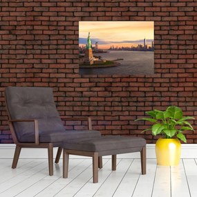 Sklenený obraz - New York city (70x50 cm)