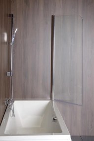 Polysan Polysan, SPERA 65 vaňová zástena 650mm, číre sklo, BS-65