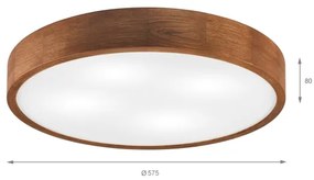 Brilagi - LED stropné svietidlo CARVALHO 4xE27/60W/230V dub čerešňa pr. 57,5 cm