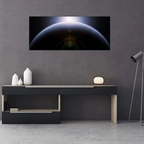 Obraz vesmírneho telesa (120x50 cm)