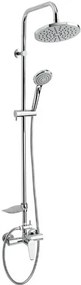 Novaservis Titania Fresh sprchový systém na stenu s mydlovničkou chróm set040/96,0 SET04096.0