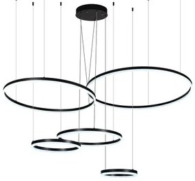 LED Stmievateľný luster na lanku LED/220W/230V 3000-6500K + diaľkové ovládanie