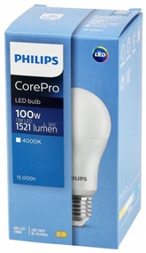 LED žiarovka Philips E27 - 13W - 1521 lm - neutrálna biela - CorePro Premium A60