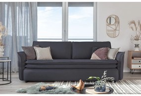 Antracitovosivá rozkladacia pohovka Miuform Charming Charlie