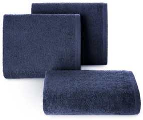 FROTÉ UTERÁK SMOOTH 50X100 CM TMAVOMODRÁ