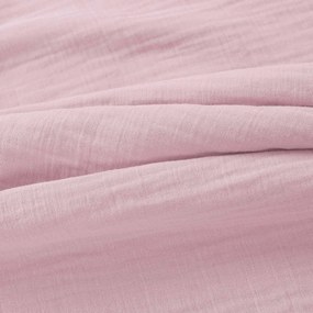 Goldea mušelínová obliečka na vankúš - pastelovo ružová 40 x 60 cm