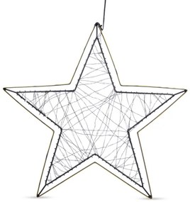 Brilagi - LED vonkajšia vianočná dekorácia LED/2,6W/230V IP44 47x45 cm hviezda