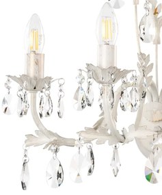 ONLI - Nástenné svietidlo TERESA 3xE14/6W/230V biela