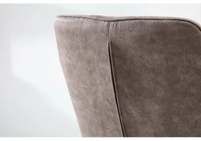 Stolička 42475 Loft Mikrofaser Taupe  - Komfort-nábytok