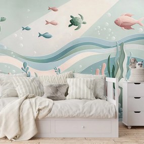 Tapeta podmorský svet s korytnačkami