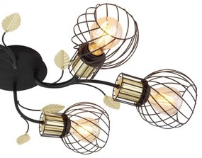 Globo 54113-6D - Prisadený luster LALLY 6xE27/40W/230V