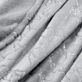 DEKA GLAMO 200X150 CM STRIEBORNÁ