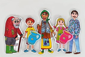 MARIONETINO – Janko a Marienka – bábky 5 ks