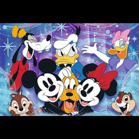 Puzzle Trefl V Disneyho svete je zábava 100 dielikov 41x27,5cm v krabici 29x20x4cm